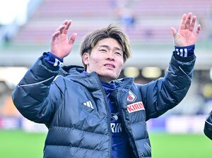 「めちゃくちゃ能力上がってる！」怪物FW福田師王のボルシアMGでの豪快“今季初ゴール”に反響！「ゴリゴリに強い、そして上手い」「マジで今シーズン期待」の声の画像