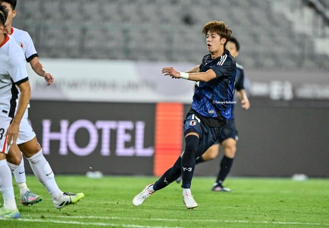【試合アルバム】川崎フロンターレFW大関友翔の20歳での代表デビューの試合写真45枚！ 堂々のプレーで躍動披露「日本代表ー香港代表」の画像027
