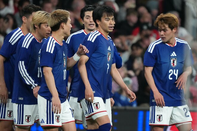 【現地写真100枚】伊東純也＆三笘薫の決勝弾から駆けつけた南野拓実＆遠藤航の姿まで！初招集、復活組、主力組も躍動！森保ジャパン｢英国遠征｣厳選ショットの画像081