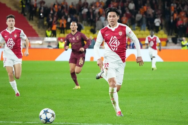 ｢ほぼすべてのチャンスに関与｣モナコ南野拓実のCL現地密着！74分間のプレーでプレイヤー・オブ・ザ・マッチ選出｢次の2試合の相手は非常に手強い｣激白【ASモナコvsガラタサライ】PHOTOギャラリーの画像007