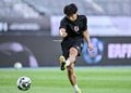 【試合アルバム】川崎フロンターレFW山田新の代表デビュー48枚の試合写真！ 韓国・龍仁で日本代表ユニフォームを着用したプレー写真「日本代表ー香港代表」の画像013