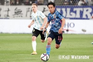 細谷真大は「結果」を出すもワントップに欲しい「OA枠」、久保建英、鈴木彩艶らA代表の「招集」は？【パリ五輪出場サッカーU23日本代表が抱える「大問題」】(3)の画像