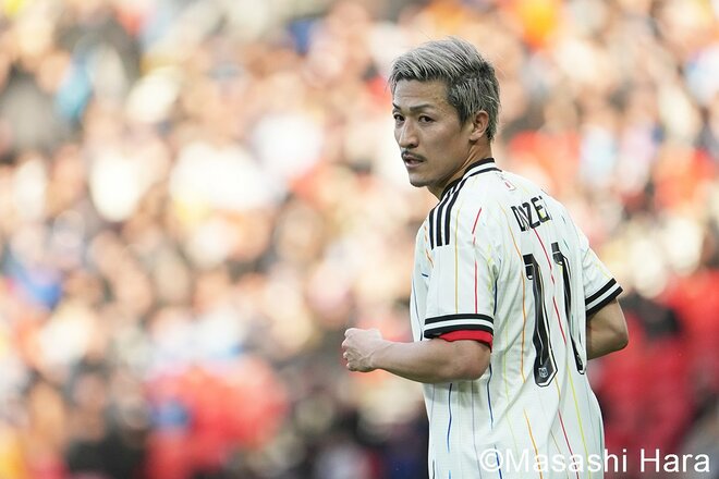 伊東純也弾でのW杯イヤー初戦白星発進を現地撮り！日本代表の新アウェイユニでの戦いぶり！ハムデン・パークのピッチレベルから見えたもの【日本代表vsスコットランド代表】激闘PHOTOギャラリーの画像001