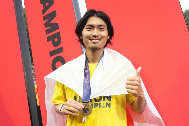中村敬斗や久保建英にキラーパス！サッカー日本代表の“新DFリーダー”が語った｢恩返しできて良かった｣2年連続の快挙と｢責任を持ってやりたい｣代表でのプレー【ユニオン vs ヘント】激闘PHOTOギャラリー21連写の画像020