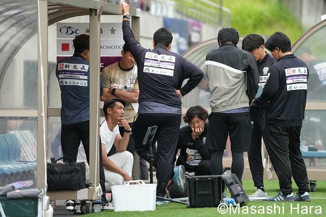 現地撮影！槙野智章監督就任から半年経過の藤枝MYFCの現在地！スタンドから沸き起こる｢ミスター！｣の声と｢楽しんでいただけましたか？｣に対する答え【藤枝MYFC vsいわきFC】激闘PHOTOギャラリーの画像003