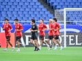 【現地撮】伊東純也のW杯最終予選・中国戦前日のトレーニング写真17枚！ サッカー日本代表の難しい初戦を前に笑顔見せたの画像001