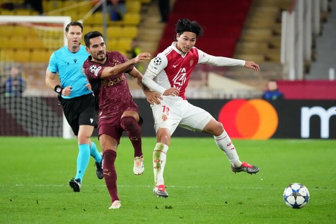 ｢ほぼすべてのチャンスに関与｣モナコ南野拓実のCL現地密着！74分間のプレーでプレイヤー・オブ・ザ・マッチ選出｢次の2試合の相手は非常に手強い｣激白【ASモナコvsガラタサライ】PHOTOギャラリーの画像013