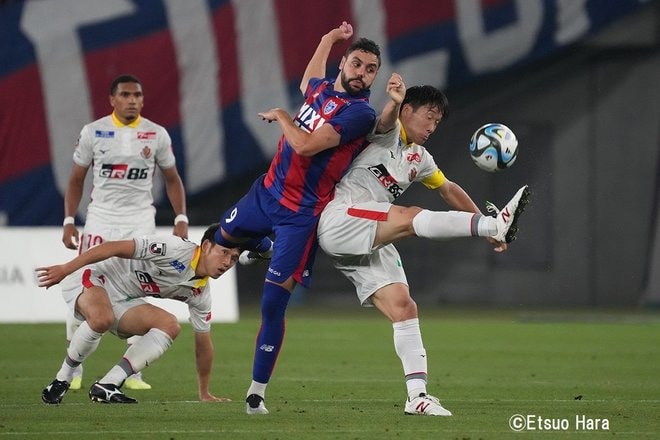 試合を動かしたのはディエゴ・オリヴェイラだった！FC東京リーグ戦以来5試合ぶりの勝利【FC東京vs名古屋グランパス】原悦生PHOTOギャラリー「サッカー遠近」の画像003