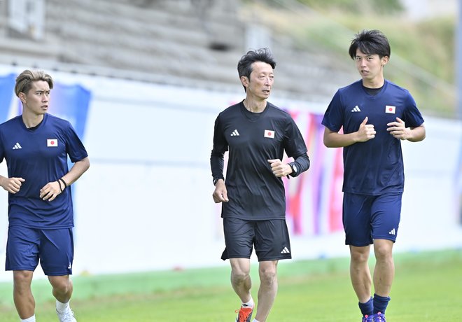 パリ五輪・サッカー日本代表22人全員が初戦直前に現地に揃う！ 植中朝日「なかったチャンスなので、チームのためにという意識が強い」と貢献誓うの画像002