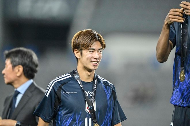 【山田新＆大関友翔アルバム】韓国戦での川崎フロンターレ2選手の写真43枚！ 試合出場ならずも韓国・龍仁で戦った記録写真「日本代表ー韓国代表」の画像014