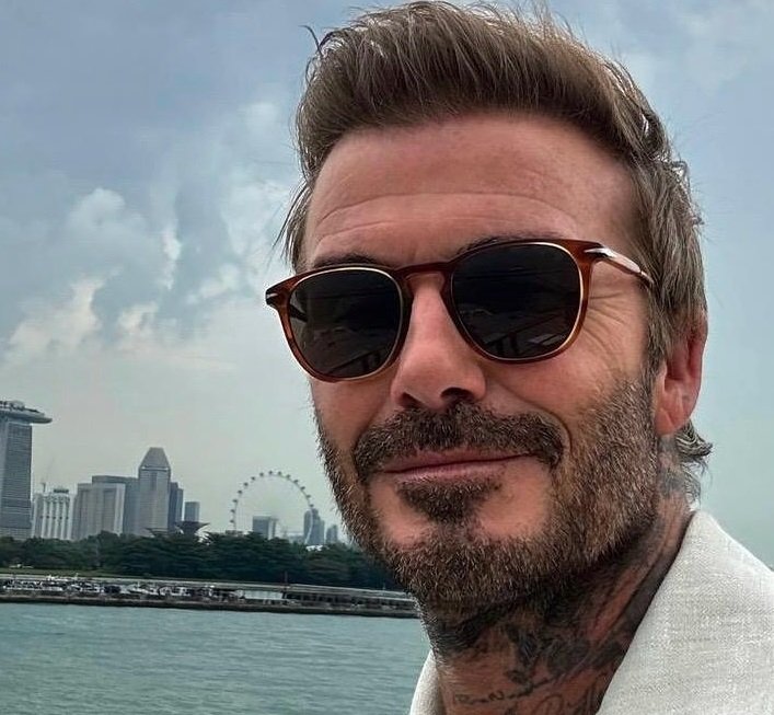 いつまで、そんなにイケメンなの？｣デビッド・ベッカム49歳、びっしり