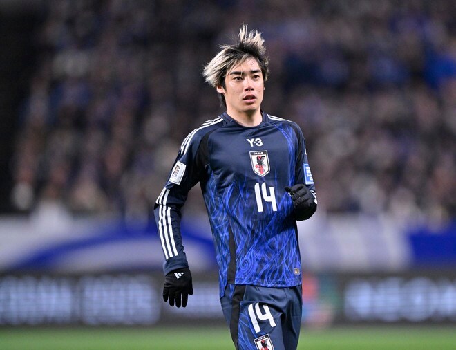 【試合アルバム】「サッカー日本代表―バーレーン代表」森保ジャパン、バーレーン相手に２－０勝利でW杯出場決定試合のプレー写真「中地拓也 撮影写真」の画像003