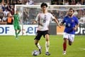 パリオリンピック男子サッカー日本代表「激闘の記録」PHOTOギャラリー26枚　親善試合フランス戦　銀メダルに輝いた開催国フランス相手にキャプテン藤田譲瑠チマがゴール！　攻め込まれるも価値ある引き分けの画像021