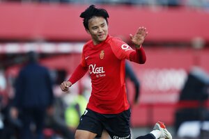 久保建英「超絶FK弾」をスペインメディアも大絶賛!!｢最上級のゴール｣｢マジックを披露｣…日本代表の至宝がマジョルカを国王杯8強に導く活躍【動画】の画像