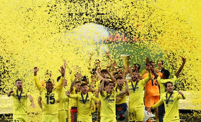 「久保建英前所属」ビジャレアルEL優勝(2)「常勝マンチェスター・ユナイテッド」は遠くの画像
