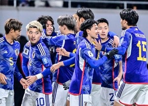 田中碧の鮮烈先制ゴールで先勝！ 直後に平壌開催が中止で2連戦の行方は不透明に【photoギャラリー(1)】日本代表ー北朝鮮代表の画像