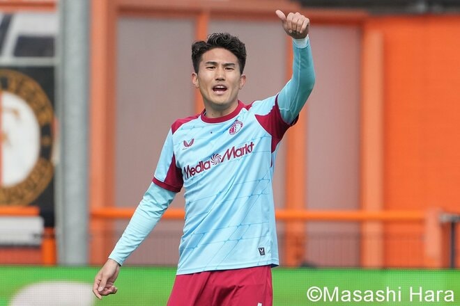 フェイエノールト上田綺世＆渡辺剛を現地撮影！オランダ日本人コンビの代表ウィーク明けの一戦は!? 揃ってフル出場して奮闘するも…【フォーレンダムvsフェイエノールト】激闘PHOTOギャラリーの画像004