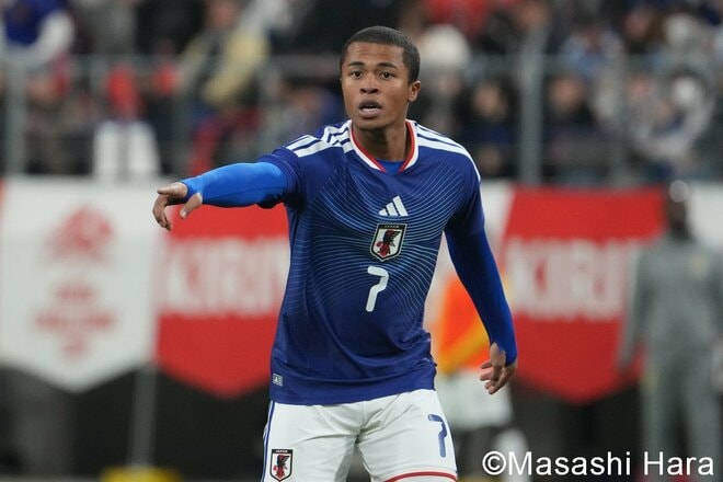 キャプテン南野拓実と背番号10堂安律のゴールで“新ユニお披露目試合”に快勝！圧巻の佐野海舟と好パフォーマンスの守備陣！後藤啓介＆北野颯太がA代表デビュー【日本代表vsガーナ代表】激闘PHOTOギャラリーの画像006