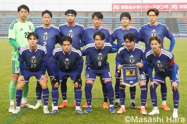 サッカー日本代表 ロス五輪二次予選 チケット半券 ロス五輪世代のU-22日本代表が“才能証明”の5得点！川合徳孟の直接FK弾