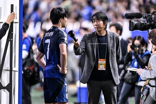 【photoギャラリー】サッカー日本代表がオーストラリア代表と引き分け……伊東純也、三笘薫、中村敬斗らがチャンス作るもOGの1点のみにの画像022