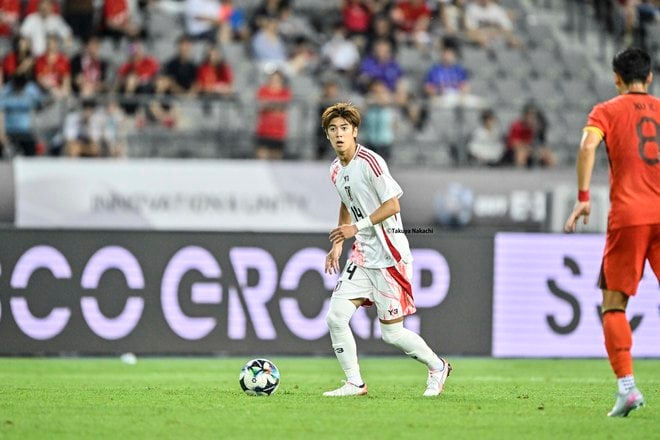 【大関友翔アルバム】川崎フロンターレMF大関友翔の中国戦での写真56枚！ 2試合連続の途中出場で魅せたプレー姿「日本代表ー中国代表」の画像033