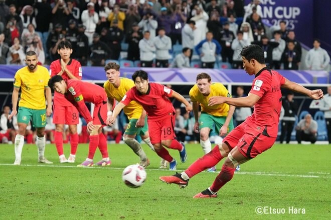 韓国代表、ソン・フンミンも歓喜の「神がかり的」2試合連続勝利！【オーストラリア代表vs韓国代表】原悦生PHOTOギャラリー「サッカー遠近」の画像006