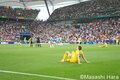 【UEFA　EURO2024現地撮】天才デ・ブライネがフリーキック、スルーパスから得点を狙うも…全チームが勝点4で並ぶ大混戦！敗退が決まったのは…【ウクライナ代表vsベルギー代表】PHOTOギャラリーの画像009