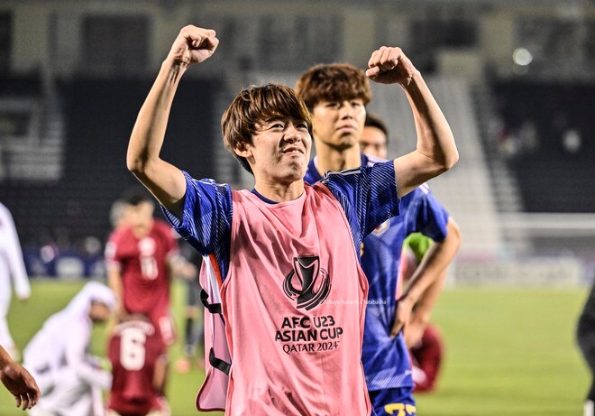 延長までもつれ込んだ激戦をFW細谷真大弾で制した！ パリ五輪出場に大きく前進の渾身勝利【photoギャラリー】Uー23日本代表―U―23カタール代表 の画像011