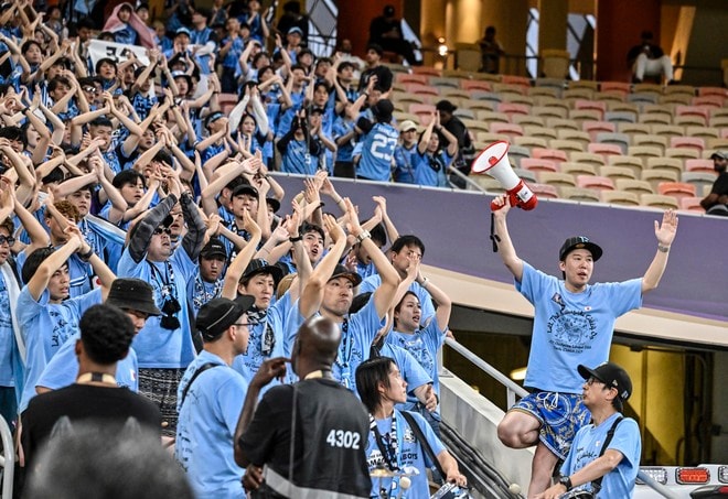 【サポーターアルバム(1)】3得点勝利でクラブ初アジア・ファイナリスト！ ACLE準決勝に駆け付けた川崎サポーターの現地撮影70枚！「川崎フロンターレ―アル・ナスル」の画像010