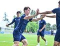 パリ五輪・サッカー日本代表22人全員が初戦直前に現地に揃う！ 植中朝日「なかったチャンスなので、チームのためにという意識が強い」と貢献誓うの画像010