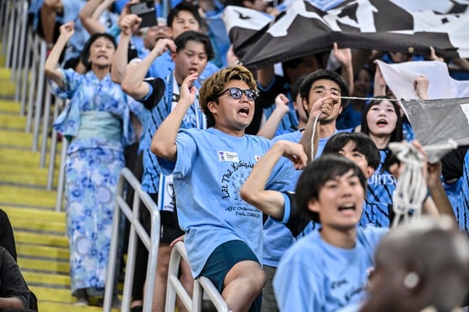 【サポーターアルバム(1)】3得点勝利でクラブ初アジア・ファイナリスト！ ACLE準決勝に駆け付けた川崎サポーターの現地撮影70枚！「川崎フロンターレ―アル・ナスル」の画像039