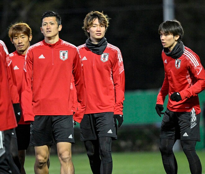 ワールドカップ最終予選「1月27日の中国戦」に向けてサッカー日本代表が始動！「合流した18人の名前」と「気になる練習内容」の画像057