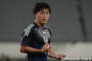 代表デビュー戦｢4ゴール｣を引き出したキャプテン、敬意を表したい｢中2日｣の強度の高いプレー【サッカー日本代表、E-1選手権｢初戦｣大勝の理由と｢中国戦｣警戒ポイント】(1)の画像