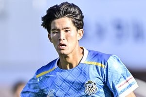 ｢出れば必ず決める男(金髪)｣20歳FW後藤啓介の｢シントの黄色っぽくして｣の劇的決勝弾が話題！｢ゴールはらしさ全開。金髪はちょっと似合わないような…｣の声もの画像