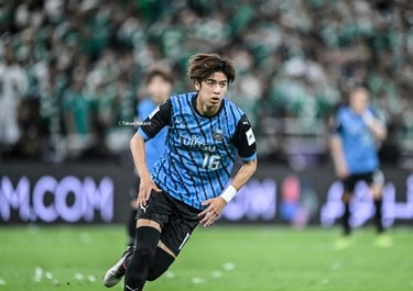 激レア 試合告知用タペストリー ジュニーニョ　フロンターレACLE準優勝記念 スタメン抜擢でゴール! 川崎FのACL決勝進出に貢献した20歳MF大関