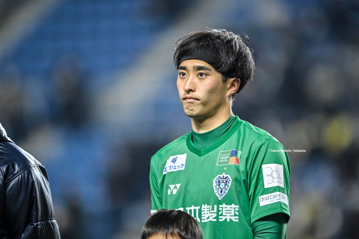 仙台から福岡へ覚悟の移籍。GK小畑裕馬が渇望する出場しての勝利(1)】3