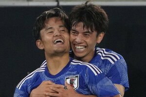 韓国大会では上田綺世や田中碧、大迫敬介らが招集、カタールW杯4か月前の大会に召集されたのは【サッカー日本代表は｢7月のE-1選手権｣をどう活用するべきか】(2)の画像