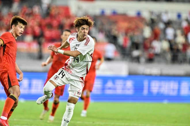 【大関友翔アルバム】川崎フロンターレMF大関友翔の中国戦での写真56枚！ 2試合連続の途中出場で魅せたプレー姿「日本代表ー中国代表」の画像040