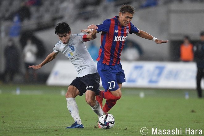 PHOTOギャラリー「ピッチの焦点」【明治安田J1リーグ　第29節　FC東京ｖｓ横浜FC　2021年9月18日　19：03キックオフ】の画像008