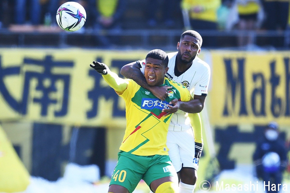 元ファジアーノ岡山 櫻川ソロモン選手ユニフォーム 18番 ジェフ