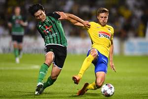 サッカー日本代表・上田綺世、ベルギーリーグ開幕戦後の「熱い咆哮」！「チームを変えるリスクは、どんなタイミングでも“無い”」「移籍して、結果を残せなくてワールドカップに出られなくても、僕はそれまでだと思います」の画像