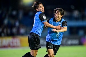 川崎・橘田健人がスーパーゴール直前に考えたこと。「あのボールの転がり方を考えたらあそこに、あの蹴り方でしか蹴れなかった」…他の選択肢も明かすの画像
