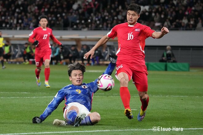 伊東純也のいない日本が１-０で勝利も…弱点が露呈！【FIFAワールドカップ 2026アジア2次予選  日本代表vs北朝鮮代表】原悦生PHOTOギャラリー｢サッカー遠近｣の画像006