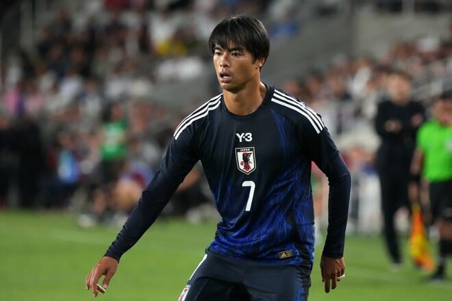 GK大迫敬介が神セーブ！鈴木唯人の絶妙クロスに伊東純也がスライディング弾！三笘薫ら3枚同時投入も無得点…森保監督が｢4バック｣の手ごたえを語ったアメリカ戦【日本代表vsアメリカ代表】激闘PHOTOギャラリーの画像033