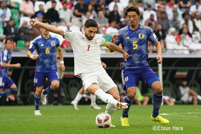 日本代表、三笘薫の投入も功を奏せず　準々決勝で敗退【イラン代表vs日本代表】原悦生PHOTOギャラリー「サッカー遠近」の画像005