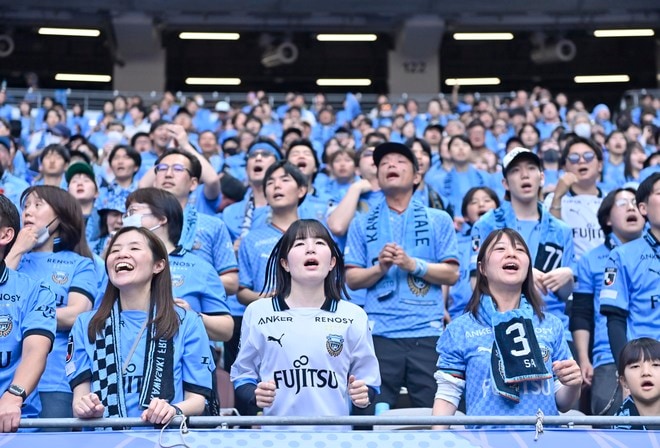 【サポーターアルバム】国立競技場を青く染め上げた川崎フロンターレのサポーター写真81枚！ ACLE準優勝後初の国内試合「鹿島アントラーズー川崎フロンターレ」の画像079