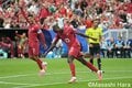 CR7躍動！集合写真での“つま先立ち”からついに出たゴールパフォ！計画通りのフリーキック？ 現地カメラマンが見た“ロナウド意地”とポルトガル代表の団結力！【ポルトガル代表vsウズベキスタン代表】激闘PHOTOギャラリーの画像007