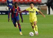 「久保建英とアンス・ファティ」(1)“同窓生”が「バルセロナ開幕戦」で圧倒的な躍動！の画像