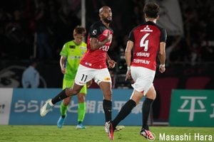 ホセ・カンテのゴールが決まり浦和レッズが湘南に勝利 PHOTOギャラリー【明治安田J1リーグ 第25節 湘南ベルマーレvs浦和レッズ 2023年8月25日 19:03キックオフ】の画像