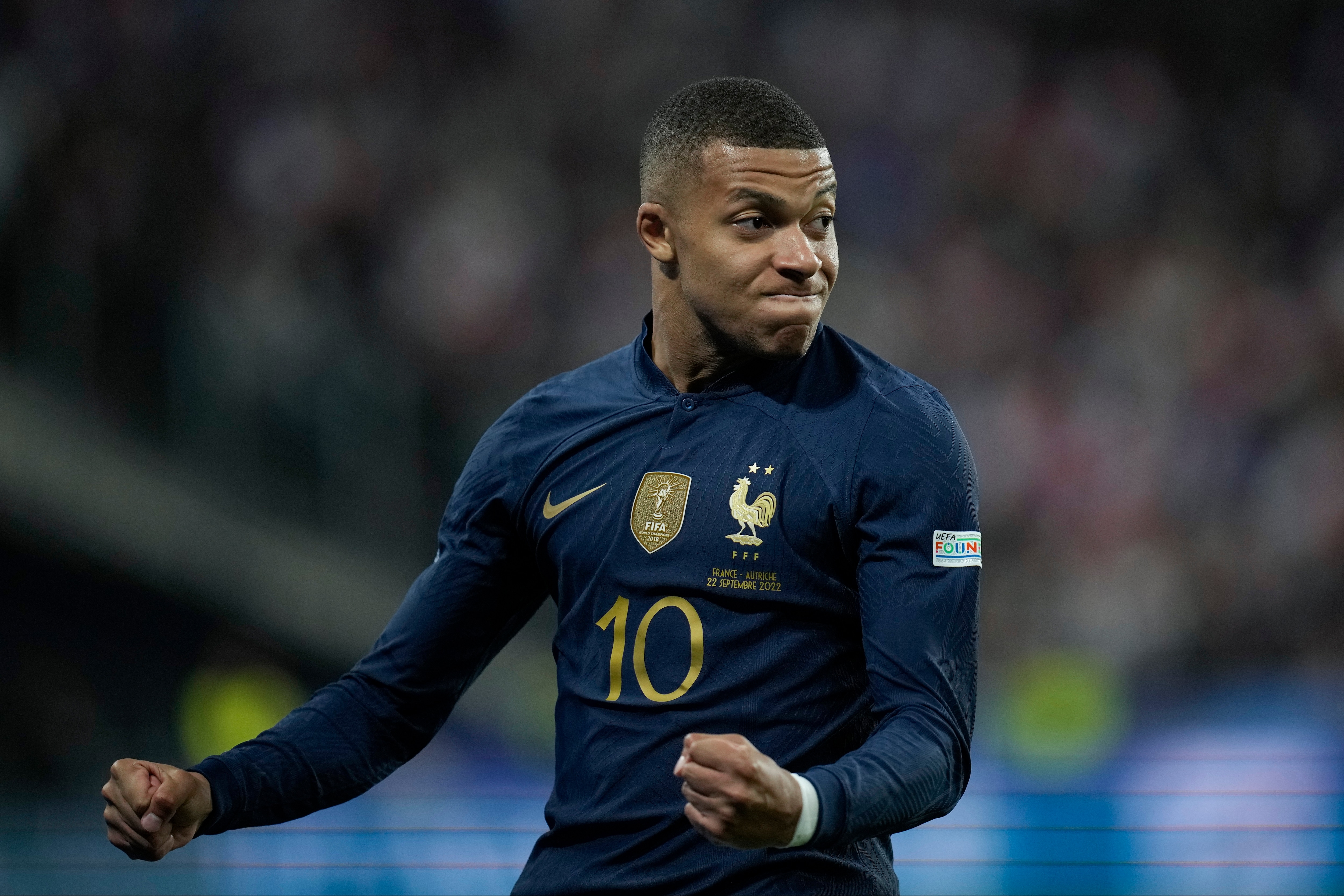 フランス代表2018W杯優勝限定オーセンティックユニフォーム MBAPPE 10